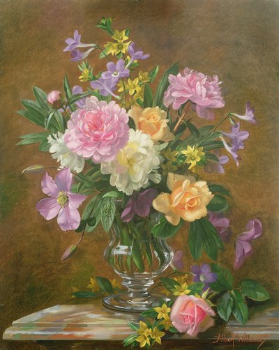 AW16 Vase of Flowers by Albert Williams